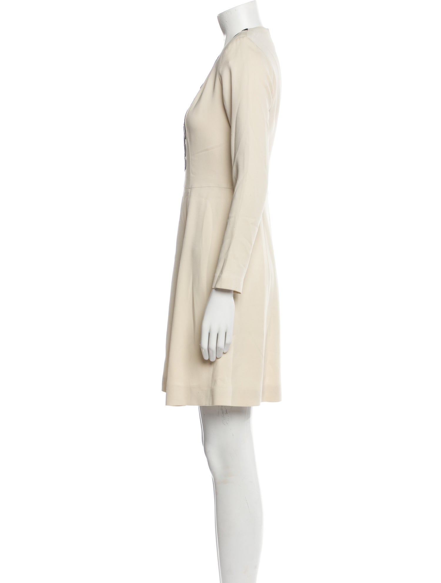 Etro V-Neck Mini Dress